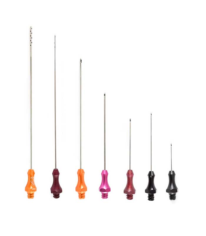 lipofilling cannulas surgical instruments