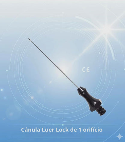 Cánula Luer Lock Un Orificio